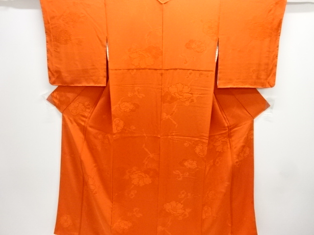 JAPANESE KIMONO / IROMUJI / WOVEN CAMELIA 